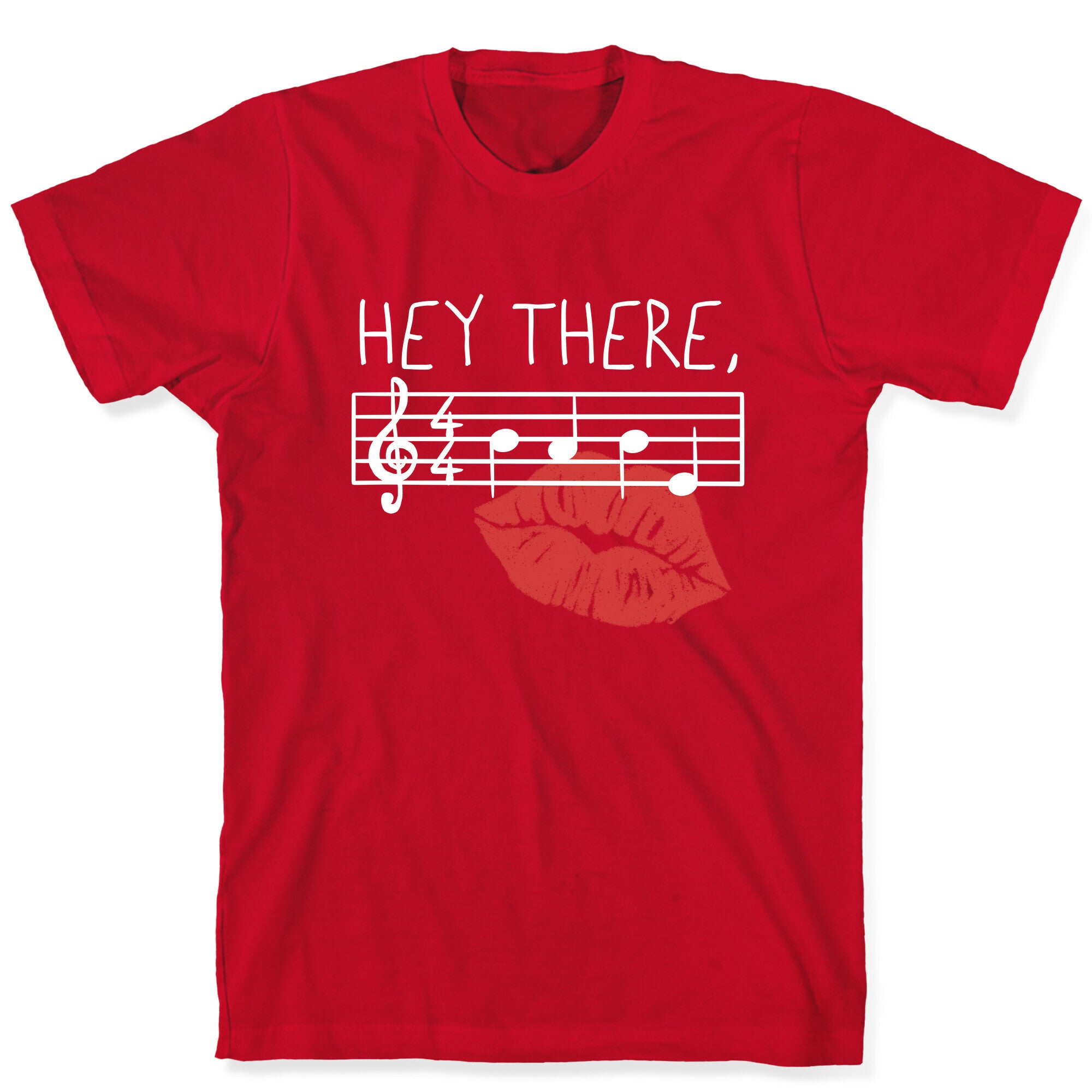 Hey There Babe Music Pun T-Shirt